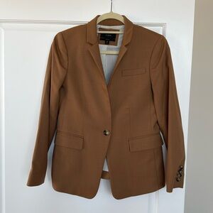 J Crew Regent blazer in camel color in size 4P - Great condition